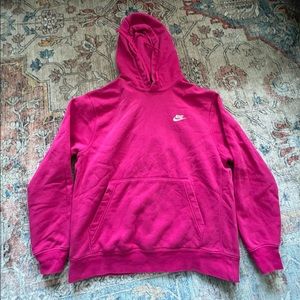 Hot Pink Nike Hoodie